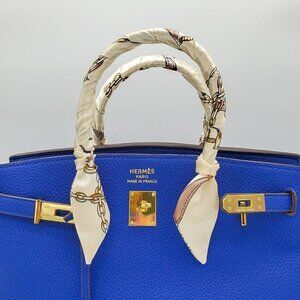 Skinny Scarf | Hand Bag, Neck Scarf (2 pieces) - Color Set #25 / Brand NEW